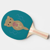 Cute Otter Tafeltennisbatje (Zijkant)