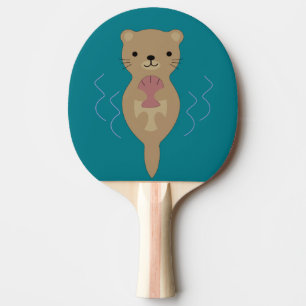Cute Otter Tafeltennisbatje