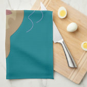 Cute Otter Theedoek (Quarter Fold)