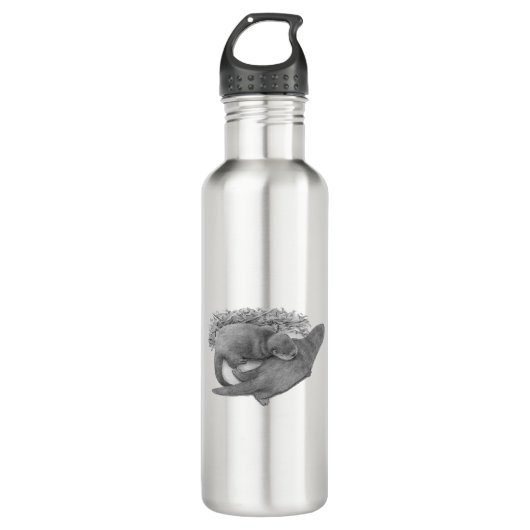 Cute otter waterfles (Voorkant)
