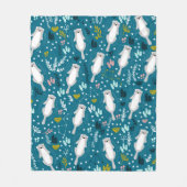 Cute Otters Blanket Fleece Deken (Voorkant)