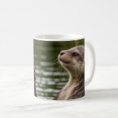 Cute Otters Koffiemok (Voorkant rechts)