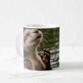 Cute Otters Koffiemok (Voorkant links)