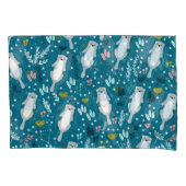Cute Otters Pillowcase Kussensloop (Voorkant)