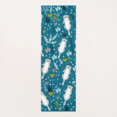 Cute Otters Yoga Mat (Achterkant)