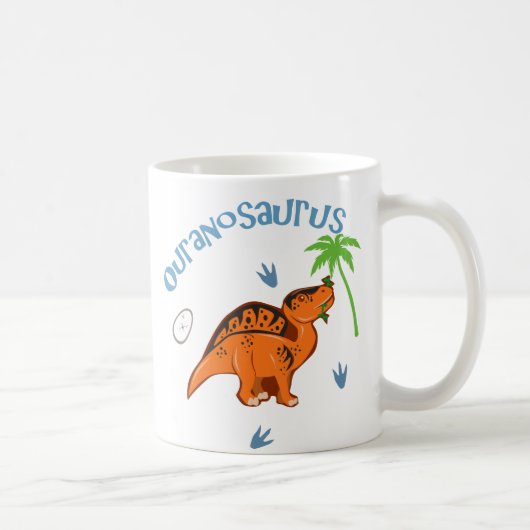 Cute Ouranosaurus Koffiemok (Rechts)