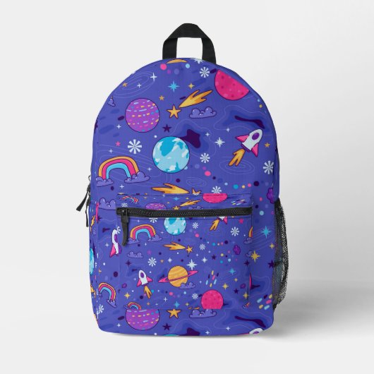 Cute Outer Space Rugzak (Voorkant)