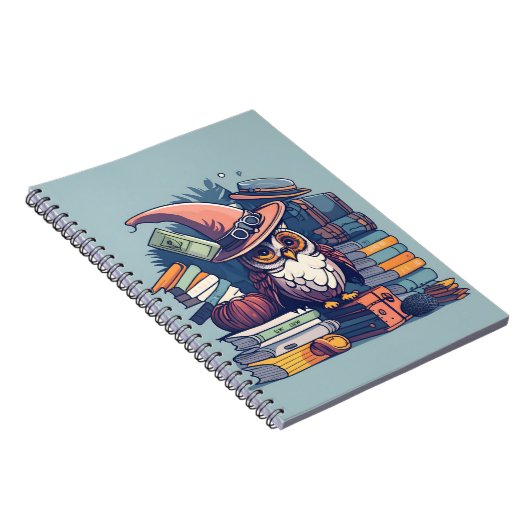 cute owl 1 notitieboek (Rechterzijde)