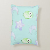 Cute Owl Accent Kussen (Achterkant (Verticaal))