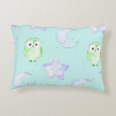 Cute Owl Accent Kussen (Achterkant)