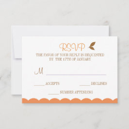 Cute Owl-antwoordkaart RSVP Kaartje