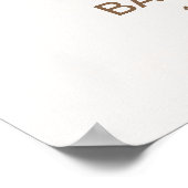 Cute Owl Baby Shower Invitation – 'It's a Boy' Poster (Hoek)