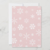 Cute owl baby winterbaby babydouche kaart (Achterkant)