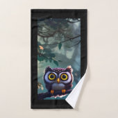 Cute Owl Bad Handdoek (Handdoek)