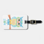 Cute Owl Bagagelabel (Voorkant horizontaal)