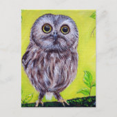 Cute Owl Briefkaart (Voorkant)