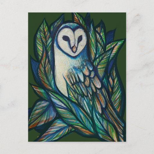 Cute Owl Briefkaart (Voorkant)