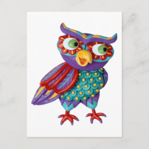 Cute Owl Briefkaart