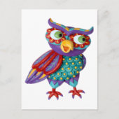 Cute Owl Briefkaart (Voorkant)