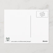 Cute Owl Briefkaart (Achterkant)