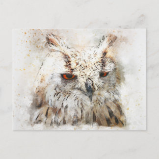 Cute owl briefkaart