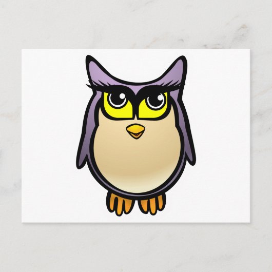 Cute Owl Briefkaart (Voorkant)