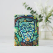 Cute Owl                                           Briefkaart (Staand voorkant)