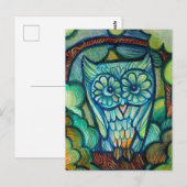 Cute Owl                                           Briefkaart (Voorkant / Achterkant)
