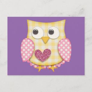 Cute owl briefkaart