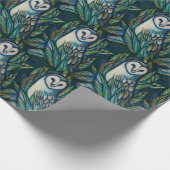 Cute Owl Cadeaupapier (Hoek)