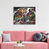 CUTE OWL CANVAS AFDRUK (Insitu (Woonkamer))