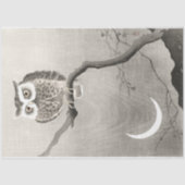 Cute Owl Decoupage Tissuepapier (Voorkant)