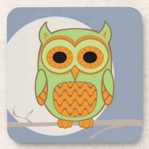 Cute Owl Drankjes Onderzetter