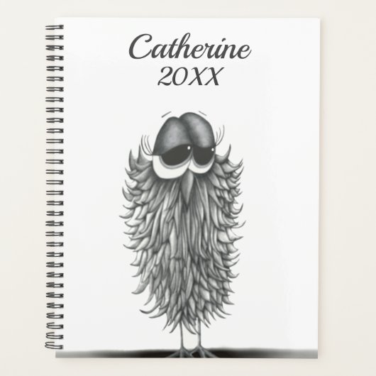 Cute Owl Ester Planner (Voorkant)