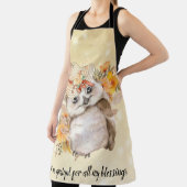 Cute owl Farmhouse romantic wallpaper Schort (Insitu)