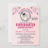 Cute Owl Funny Kindergarten Afstuderen Kaart (Voorkant)