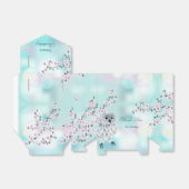 Cute Owl Girls Birthday Bedankt Bedankdoosjes (Uitgevouwen)