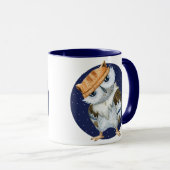 Cute Owl in Pet Mok (Voorkant rechts)