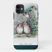 Cute Owl iPhone5 Hoesje van Louis Wain