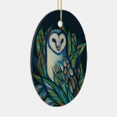 Cute Owl Keramisch Ornament (Rechts)