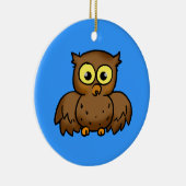 Cute owl keramisch ornament (Rechts)