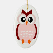 CUTE OWL KERAMISCH ORNAMENT (Rechts)
