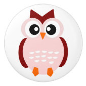 CUTE OWL KERAMISCHE KNOP (Voorkant)