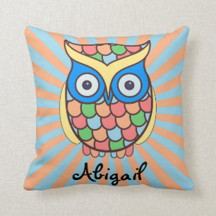 Cute Owl Kinder Room Kussen