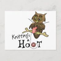 Cute Owl Knitting