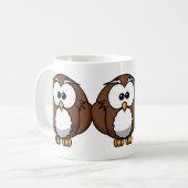 Cute Owl Koffiemok (Voorkant links)