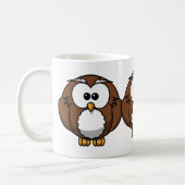 Cute Owl Koffiemok (Links)