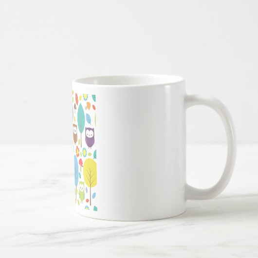 Cute Owl Koffiemok (Rechts)