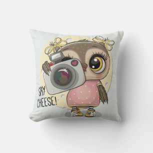 Cute Owl Kussen