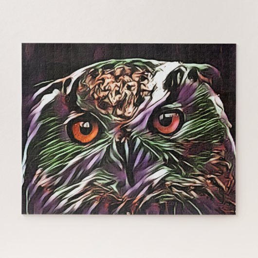 CUTE OWL LEGPUZZEL (Horizontaal)